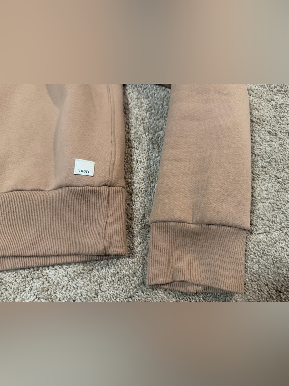 Vuori Camel Restore Half-zip Hoodie - Picture 3 of 6